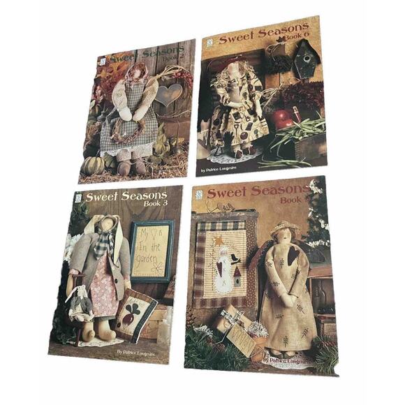 Sweet Seasons Pattern Booklets Books 2,3,6,9 Patrice Longmire Sewing Craft - Picture 1 of 9